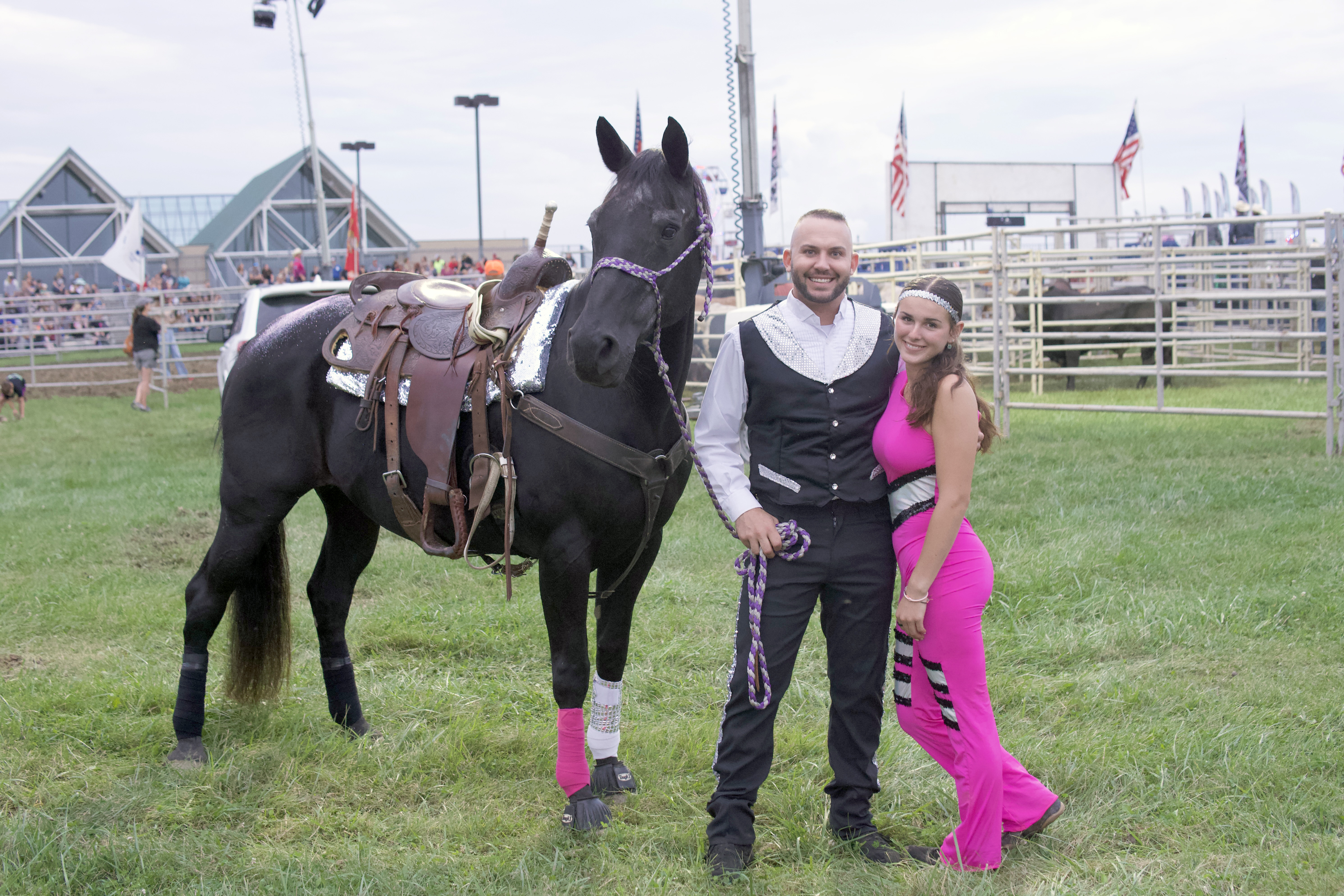End of an Era as Trick Horse Blitz Retires at Belmont County Fair